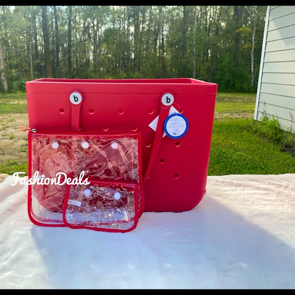 Large Original Bogg Bag RED NEW NWT